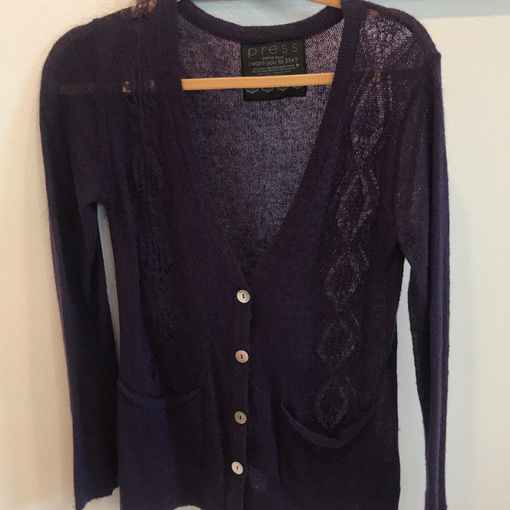 Cardigan sweater